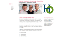Desktop Screenshot of onkologie-mettmann.de